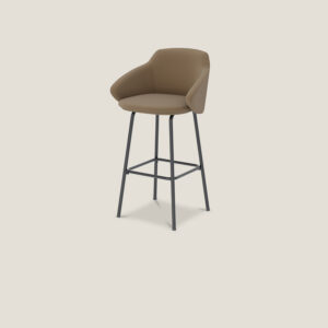 Kalvin High Stool (High Back) - Metal